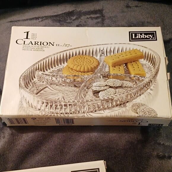 Set of 2 Libbey Servers - Picture 4 of 5